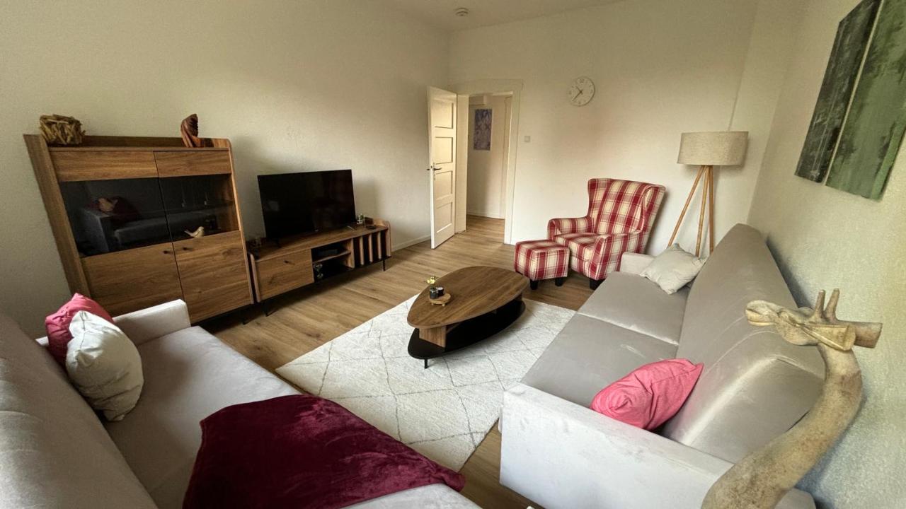 Bitterfelder Cityapartment Im Dichterviertel Exteriör bild