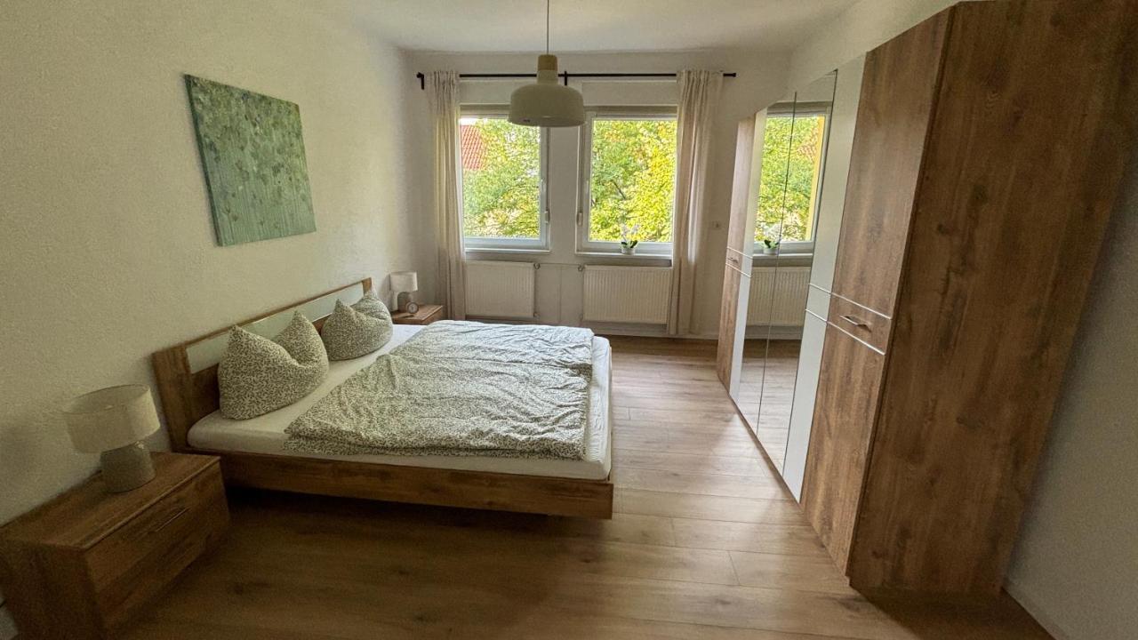 Bitterfelder Cityapartment Im Dichterviertel Exteriör bild