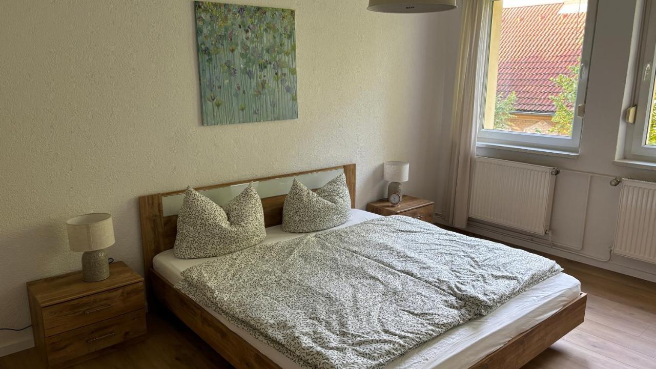 Bitterfelder Cityapartment Im Dichterviertel Exteriör bild